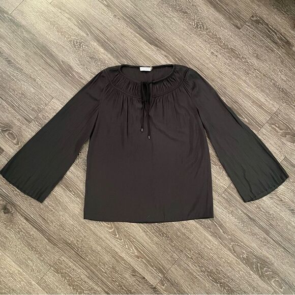 Ramy Brook Amelia bell sleeve peasant blouse - Picture 1 of 8